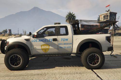 Los Angeles Tow-Truck Texture