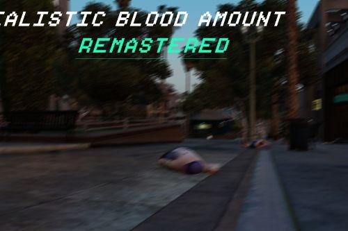 Realistic Blood Amount