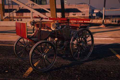 Realistic handling and sound for the 1886 Daimler