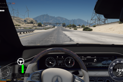 Realistic Handling for Korn's S65 AMG W222