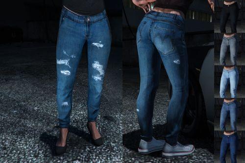 recolored skinny jeans | textures | MP female