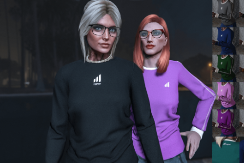 recolored sweater | textures | fake brand | for MP female