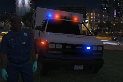 Red/Blue lightbar for Brute Ambulance