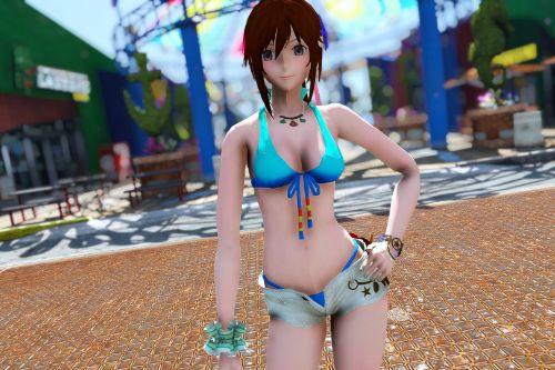 Reimi Saionji Star Ocean Summer Bikini [Add-On Ped]