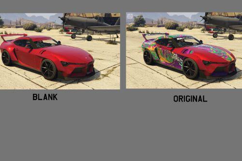 Remove Dragon Livery from Jester RR Widebody