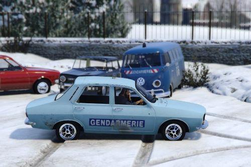 1970 Renault 12 Gendarmerie