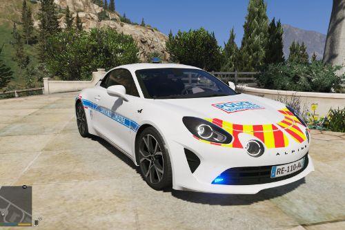 Renault Alpine A110 French "police municipale" [noELS-ELS]