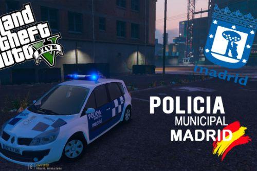 Renault Scenic Policía Municipal de Madrid