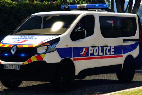 Renault Trafic 2015 Police Nationale [Replace / Add-on / Reflective]