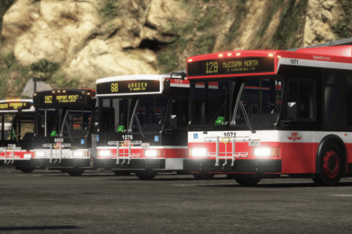 Toronto Transit Commission Bus Pack - Part 1 [Add-On / Replace] 