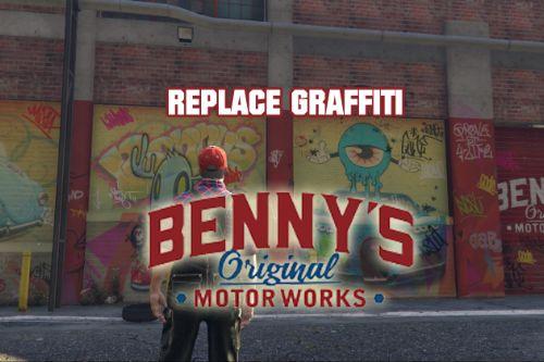 Replace benny's graffiti (multi choices)