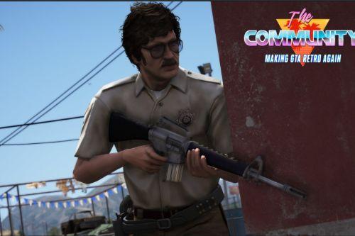 Retro County Officer LSSD 70's