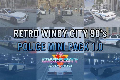 Retro Windy City 90s Police Mini Pack [Add-On | Templates]