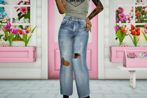 Ripped Jeans for MP Female
