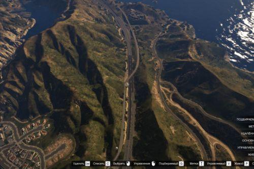 Road at the exit from the city [Map editor][.XML]