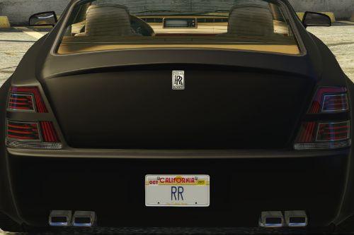 Rolls Royce Wraith Badge (Enus Windsor) 
