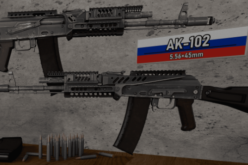 [RoN] AK-102 (4 Versions)