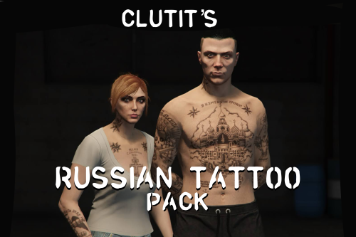 Russian Prison Tattoo Pack for MP Male / Female 