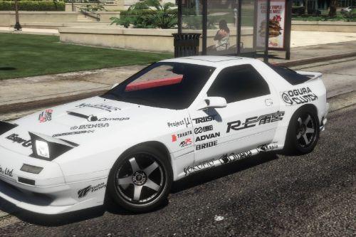Mazda RX-7 FC3S LHD [Add-On | Tuning | Template | Animated] 