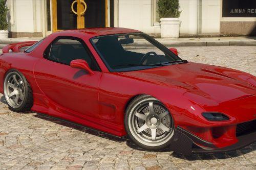 Mazda RX-7 FD3S LHD [Add-On | Tuning | Template | Animated]