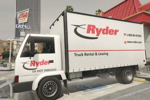 Ryder Truck Rental Izusu Box Truck