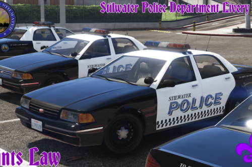 Saints Law - Stilwater Police Department Livery Pack and EUP from Saints Row 2