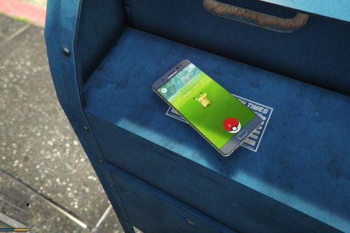 Samsung Galaxy Note 7 with PokemonGO