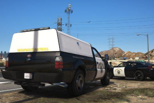 San Andreas Highway Patrol Sandking Pick-up [Add-On ] 