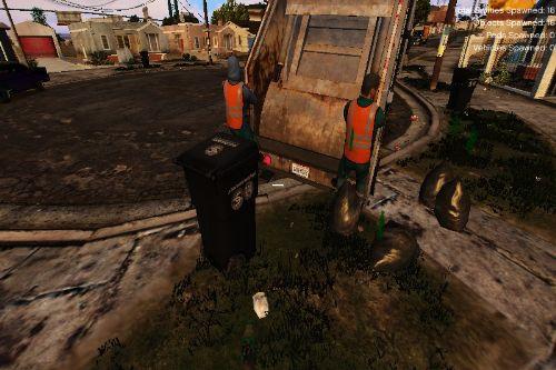 San Andreas TrashMaster Bin [Menyoo]