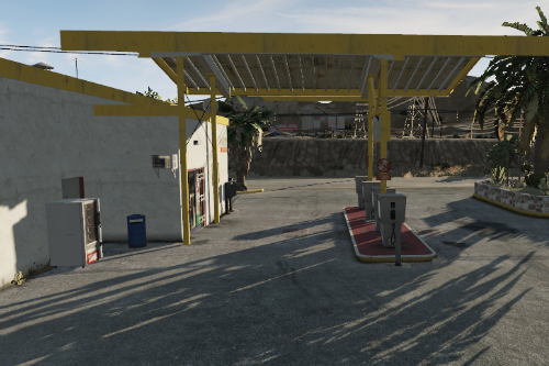 Sandy Shores gas station [SP Replace / FiveM]