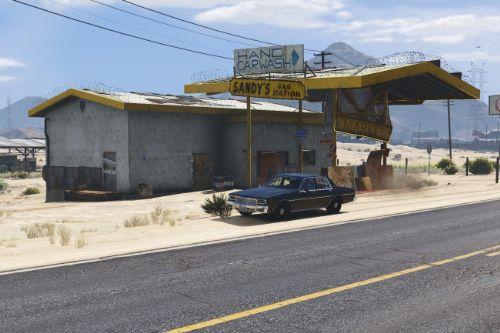 Sandy Shores Old Gas Station [YMAP] 