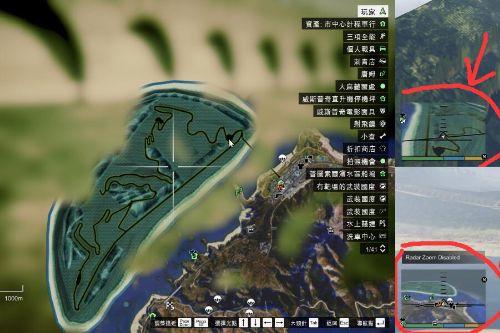 Satellite Pause interface map for AkinaV