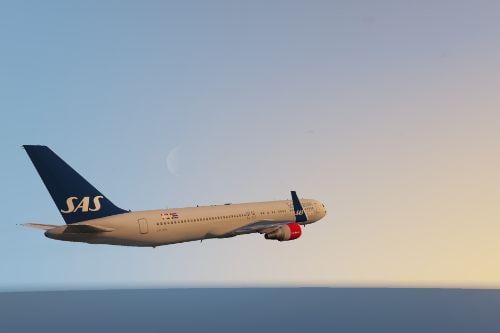 Scandinavian Airlines System 767-300 Livery