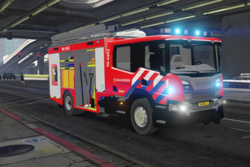 Scania Brandweer TS / Dutch Fire Brigade [ELS] [REPLACE] [SKIN]