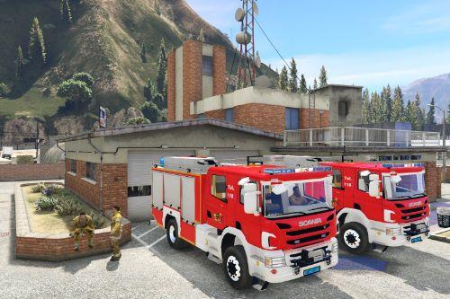 Scania P360 - Firetruck Swiss - GE SIS 