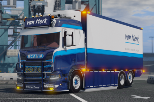 Scania R650 Van Herk B.V. [ELS] [Replace] 