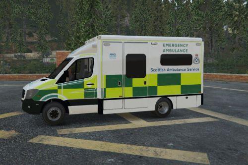 Scottish Ambulance Service Mercedes Sprinter Skin