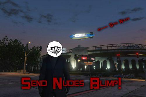 Send Nudes Blimp [Menyoo]