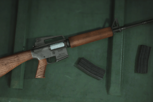 Service Carbine Wooden Skin [Replace | Tints | Lore-Friendly]