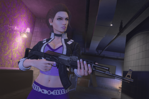 Shaundi From Saints Row 3 Remastered (HD Model) [Add-On Ped] 