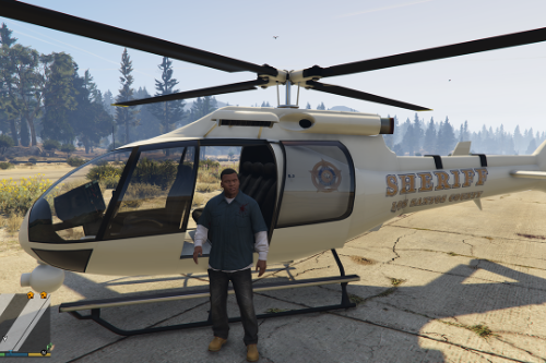 Sheriff Frogger Heli - [Add-On SP / Replace]