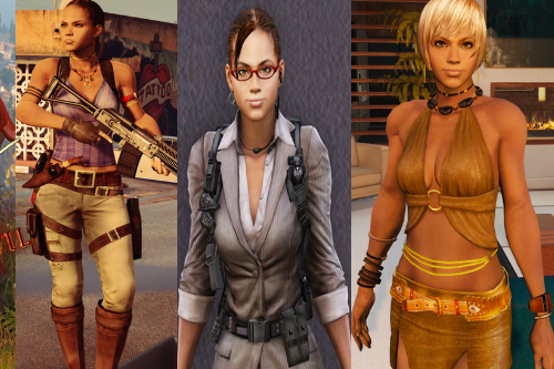 Sheva Alomar - Resident Evil 5 - MEGA PACK OUTFITS  [Add-On Ped] [Replace]