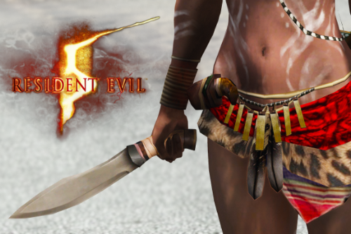 Sheva Alomar tribal knife - Resident evil 5 - [Replace]