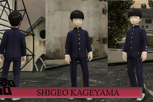 Shigeo Kageyama Mob Psycho [Add-On Ped / FiveM] 