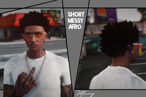 Short Messy Afro for MP Male