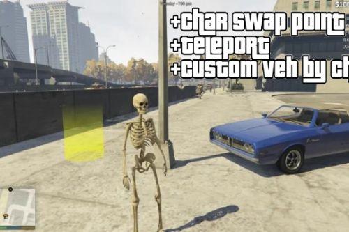 Simple Character Swap point creator