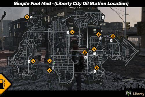 Simple Fuel - Liberty City Oil Statons (NEW)