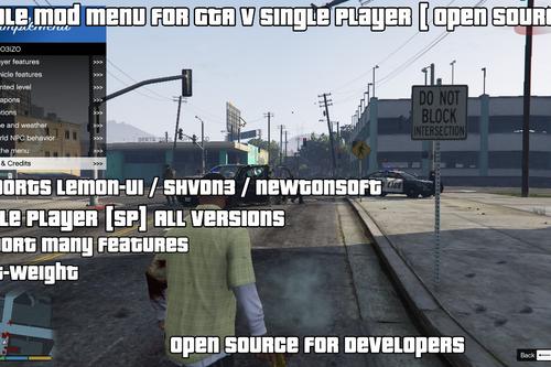 SimpleMenu - Single Player Mod Menu [Open Source]