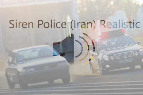 Siren Police (Iran) Realistic