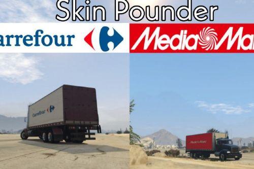 Skin Pounder Carrefour y MediaMarkt